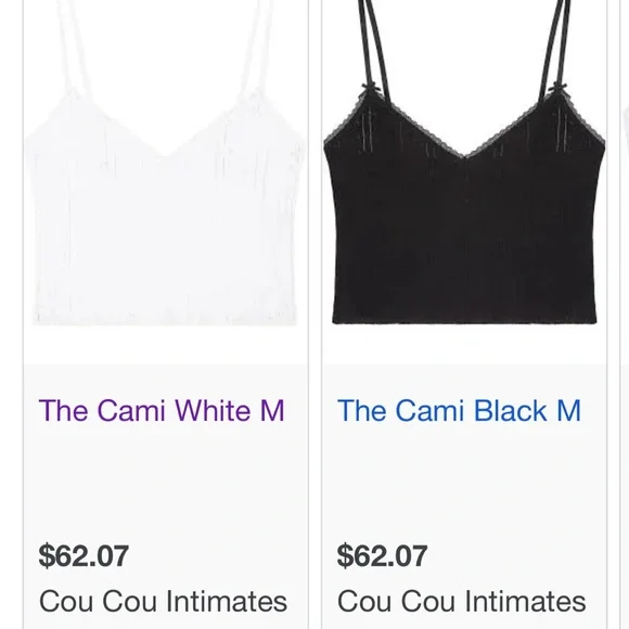 Cou Cou Pointelle Cami - Picture 8 of 14